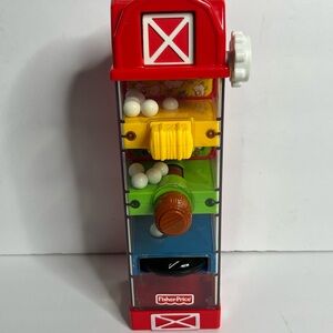 Fisher Price Barnyard Flip-Flop Egg Drop Barn Tumble Tower 2007